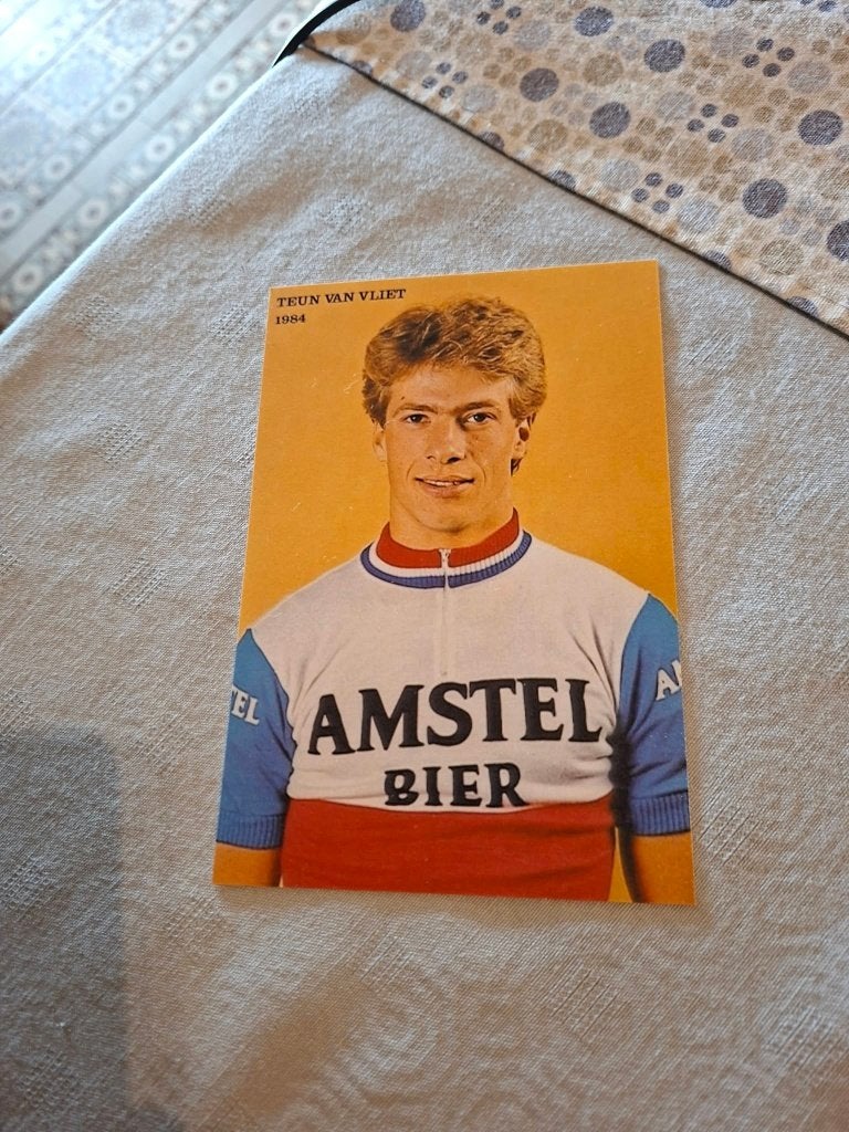 Foto (Repro) Teun van Vliet / Amstel Bier 1984, Verzamelen, Ophalen of Verzenden, Zo goed als nieuw, Poster, Plaatje of Sticker