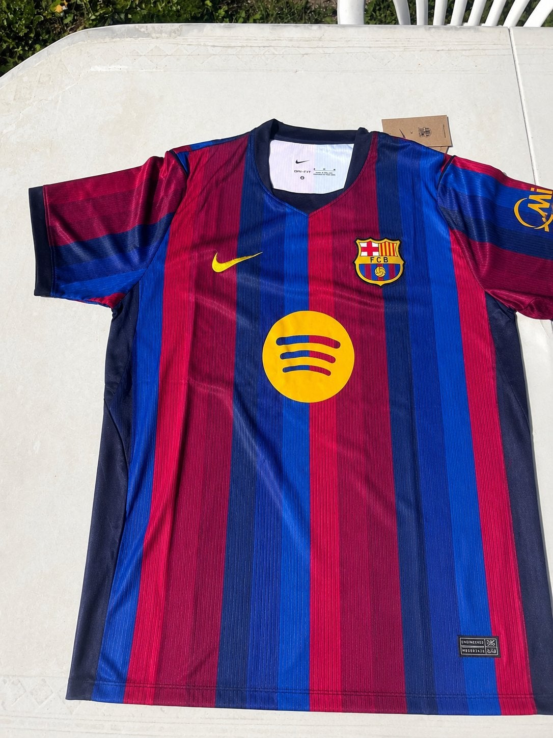 FC Barcelona-shirt, Sport en Fitness, Voetbal, Ophalen of Verzenden, Zo goed als nieuw, Shirt