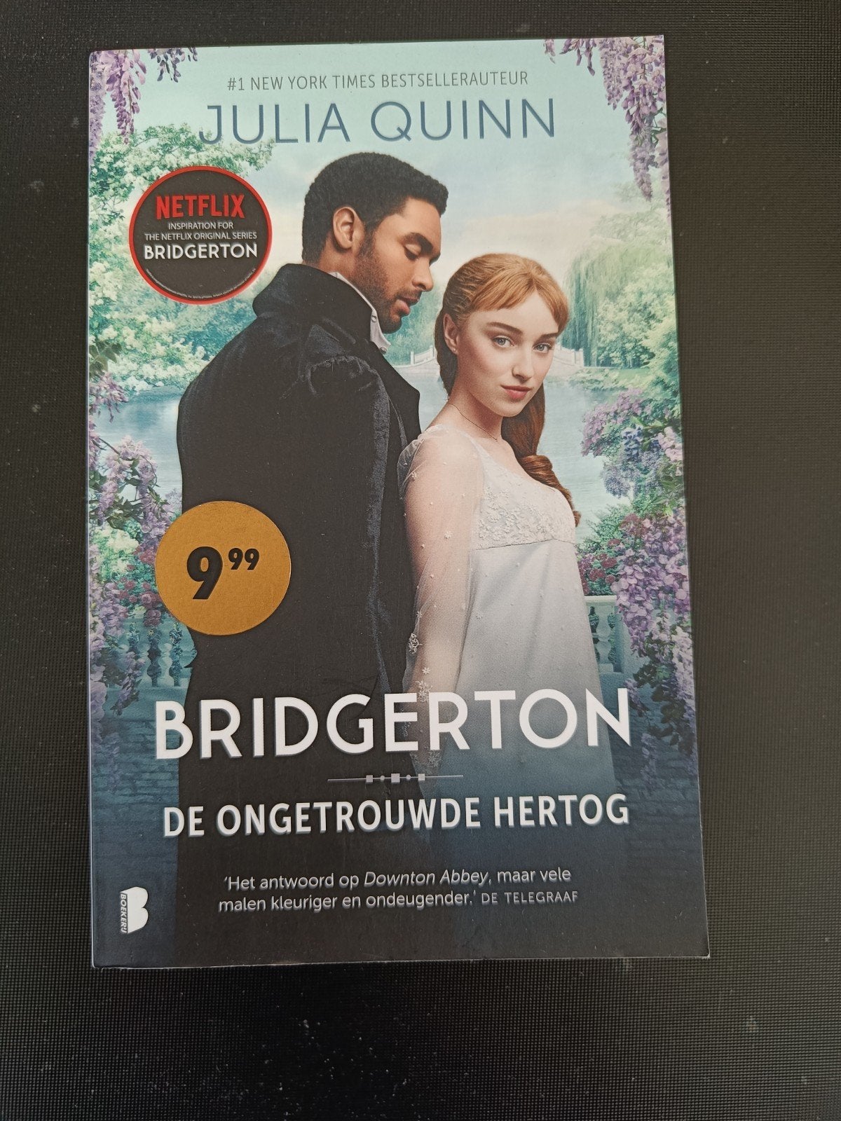 De ongetrouwde hertog (Bridgerton) - Julia Quinn, Livres, Enlèvement ou Envoi, Comme neuf, Julia Quinn
