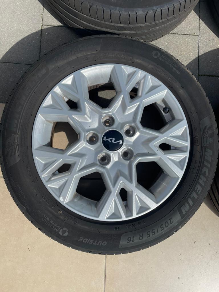4 velgen met michelin banden 16 inch, Enlèvement, 16 pouces, Pneu(s)