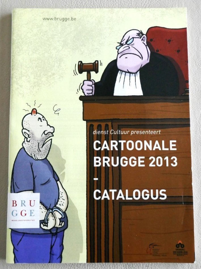 CARTOONALE BRUGGE 2013 CATALOGUS, Nieuwstaat (uniek), Boeken, Stripverhalen, Ophalen