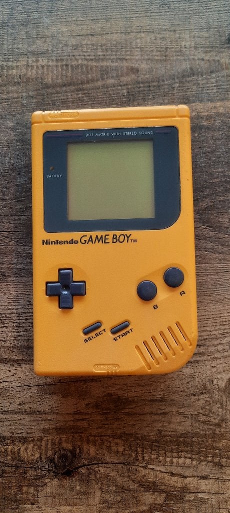 Game Boy « Play it Loud » jaune, Enlèvement ou Envoi, Utilisé, Game Boy Classic