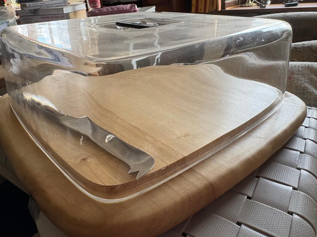Magnifique cloche à fromage avec couteau, Enlèvement ou Envoi
