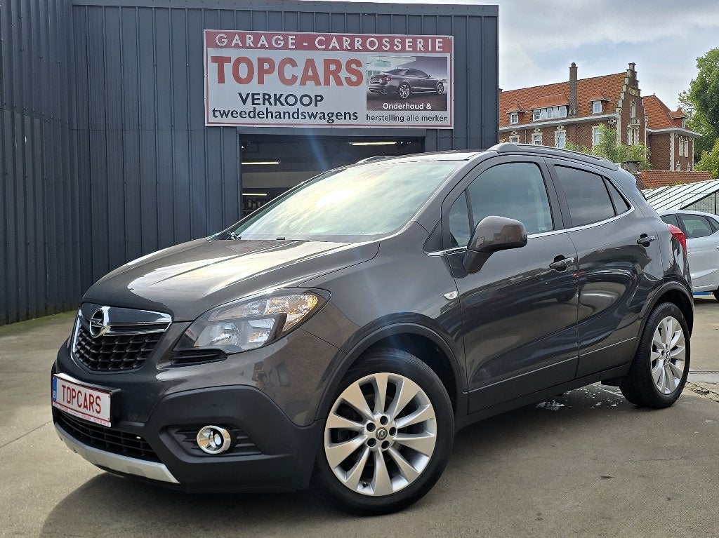 ✔OPEL MOKKA 1.4i Cosmo Euro6❕ Leder, GPS, Bluetooth,.., Auto's, Opel, Monovolume, 4 cilinders, Leder, Bedrijf