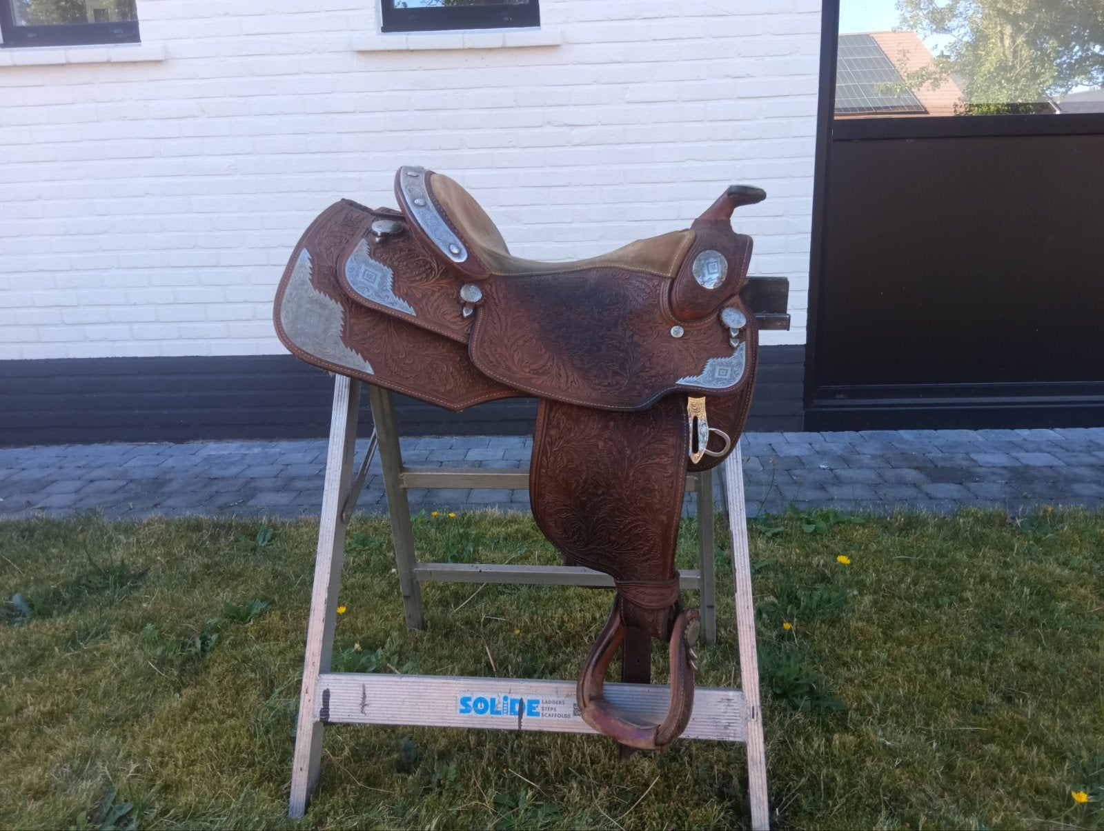 Dale Chavez custom showzadel, Dieren en Toebehoren, Ophalen, Custom