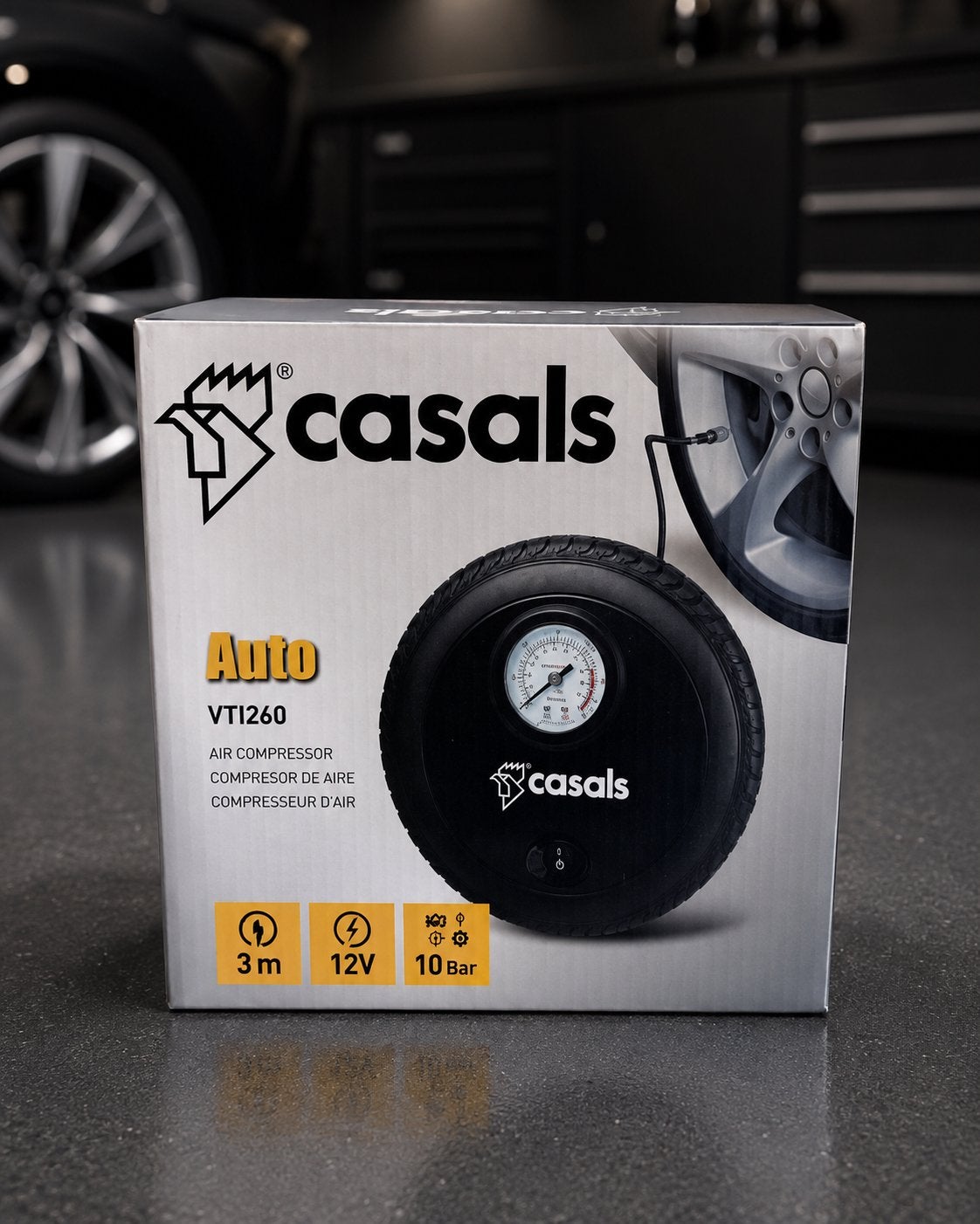 Compresseur d’air automobile Casals VTI260 – Neuf, Enlèvement ou Envoi, Neuf