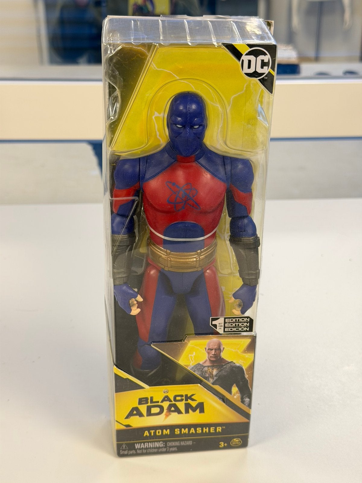 DC Black Adam Atom Smasher 30cm Spin Master 1ST Edition, Ophalen of Verzenden, Nieuw