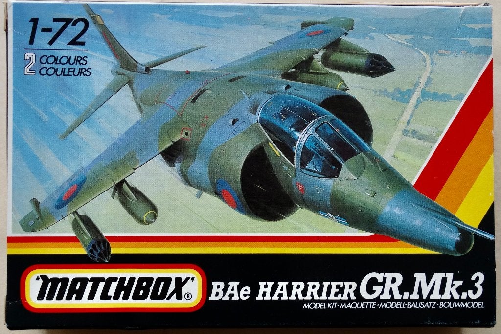 MATCHBOX 1/72 - BAe HARRIER.Mk.3, Neuf, Autres marques, Enlèvement ou Envoi, 1:72 à 1:144