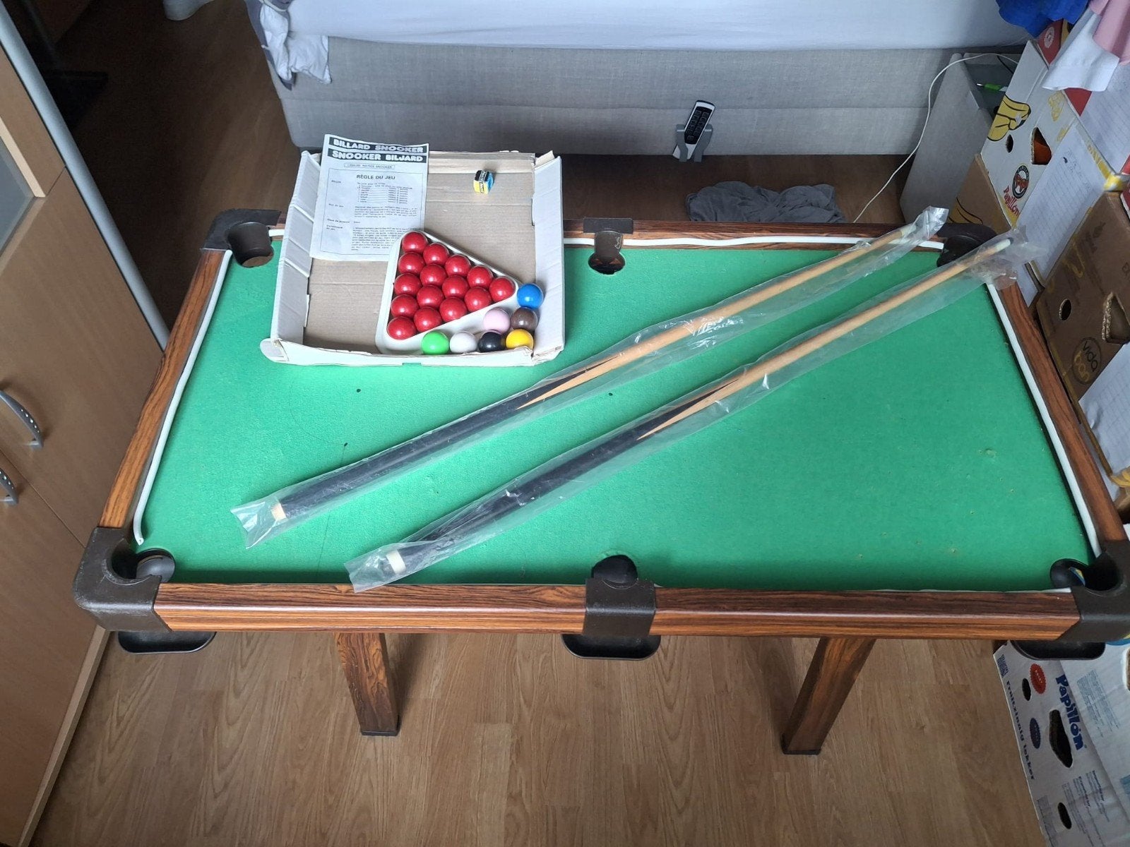 kinder snooker tafel, Sport en Fitness, Ophalen
