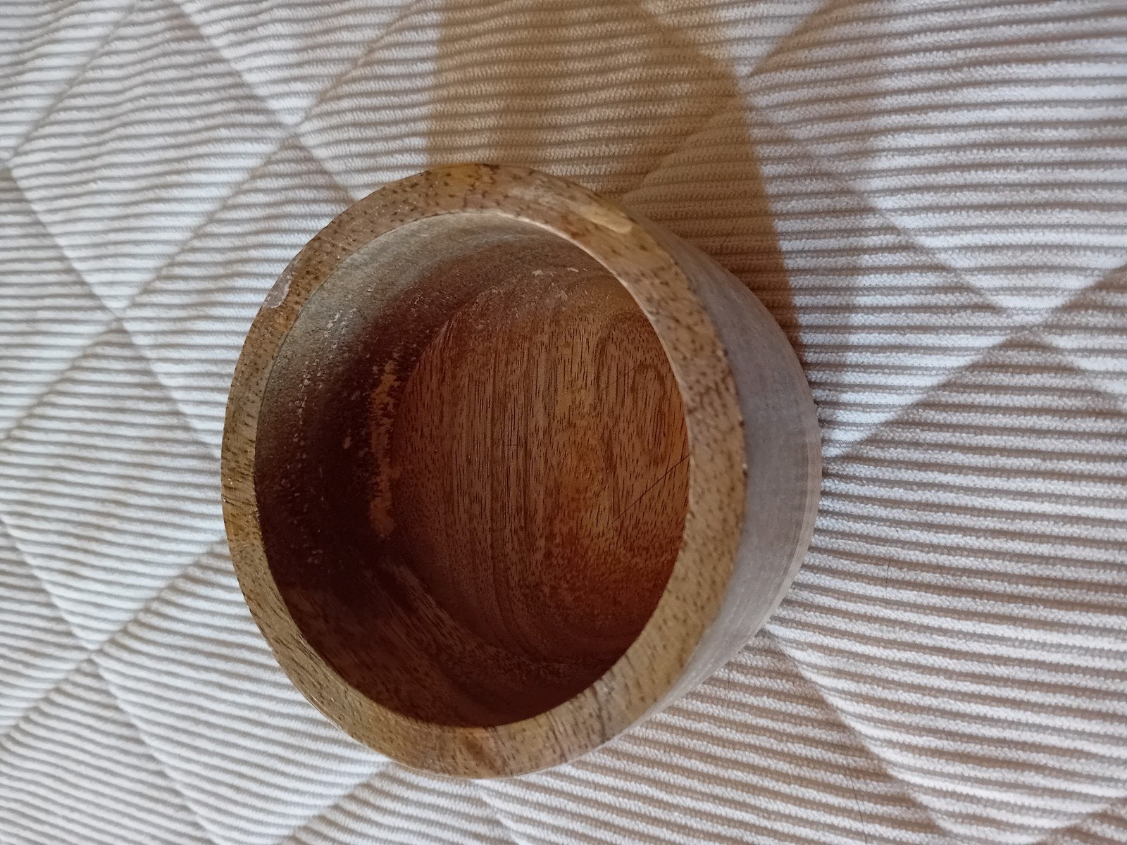 Schaaltje van mango hout, Huis en Inrichting, Ophalen, Hout