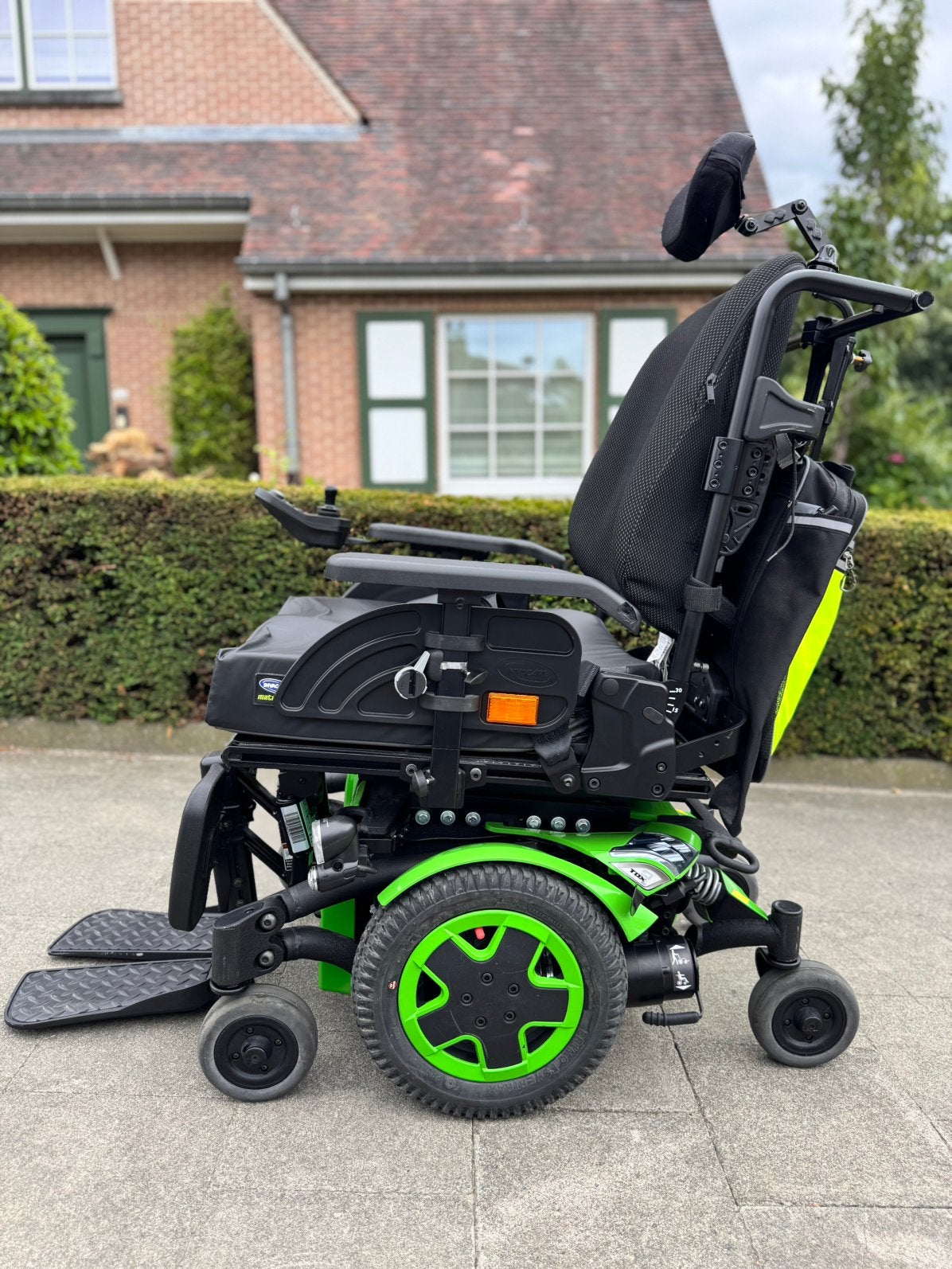 Fauteuil électrique Invacare Ninja TDX 2 chaise roulante, Divers, Enlèvement ou Envoi, Pliant, Comme neuf, Fauteuil roulant électrique
