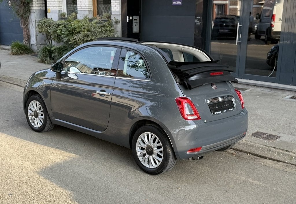 Fiat 500C Cabrio 1.2i ***Automaat/ Airco/ Navi***, Auto's, Fiat, 4 zetels, Stof, 4 cilinders, Cabriolet
