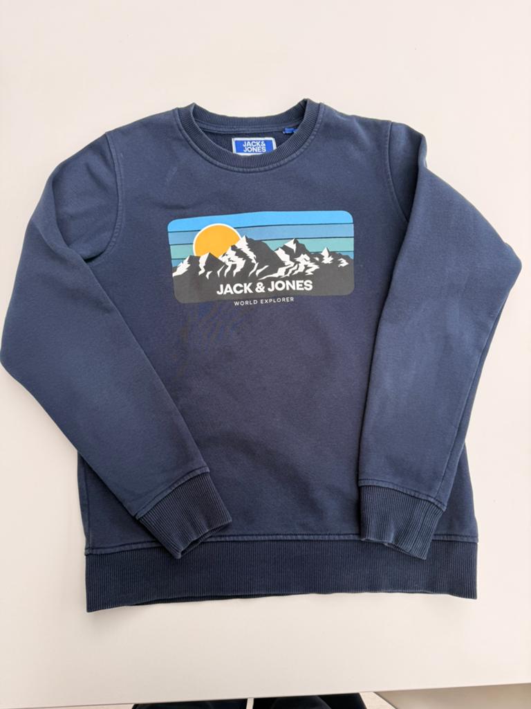 Sweater Jack & Jones maat 152, Kinderen en Baby's, Kinderkleding | Maat 152, Ophalen of Verzenden, Gebruikt, Jongen, Trui of Vest