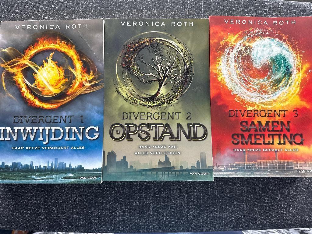 Boeken Divergent 1, 2 en 3, Boeken, Fantasy, Ophalen of Verzenden, Gelezen