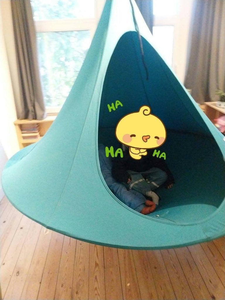 Dubbele hangtent om te ontprikkelen of te dollen, Cacoon, Ophalen, Zo goed als nieuw, Meerpersoons, Binnen