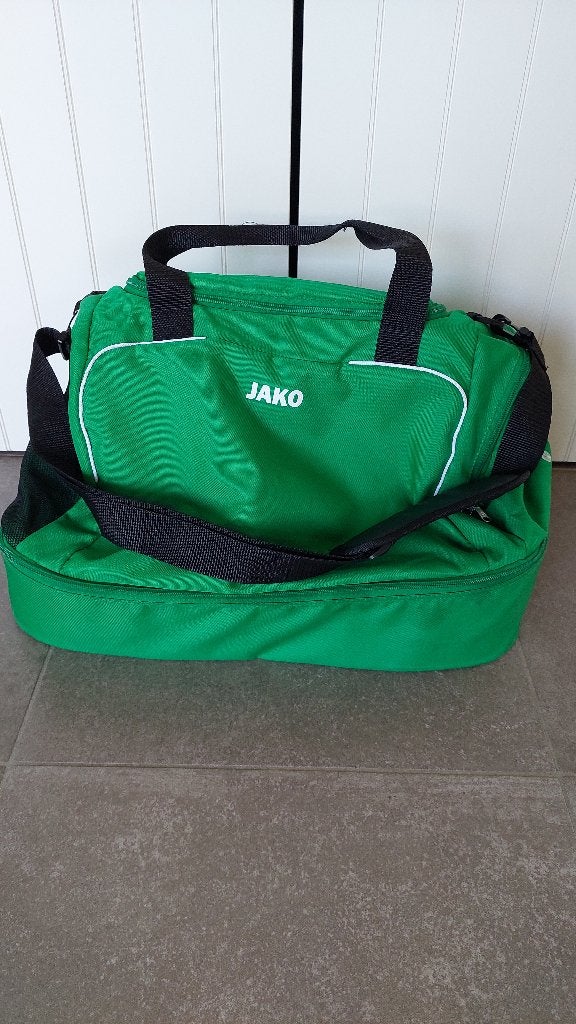 Jako Sport/voetbaltas Classico met Bodemvak Junior Groen, Maat S, Ophalen, Gebruikt, Overige typen