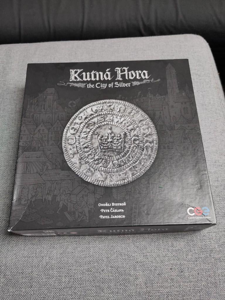 Kutna Hora Boardgame, Trois ou quatre joueurs, Enlèvement ou Envoi, Comme neuf, CGE