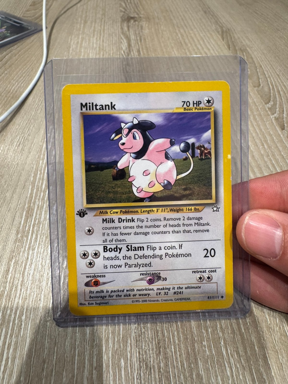 Miltank [1st Edition] #41 Pokemon Neo Genesis, Ophalen of Verzenden, Zo goed als nieuw
