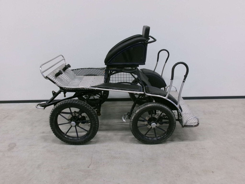 Lichte enkelspan pony-marathonwagen. 16/17 inch. Nette Staat, Dieren en Toebehoren, Niet ingevuld, Gebruikt, Pony, Niet ingevuld