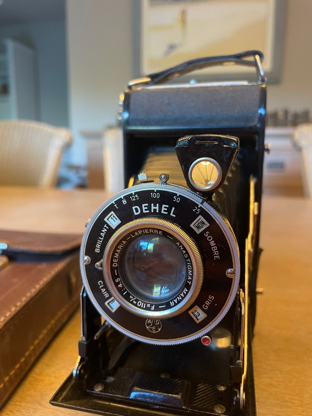 Appareil photo pliant vintage DEHEL, Enlèvement, Utilisé