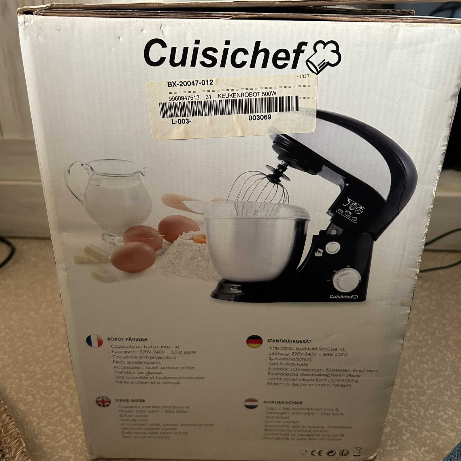 Cuisichef pâtissier 500w, Enlèvement, Comme neuf