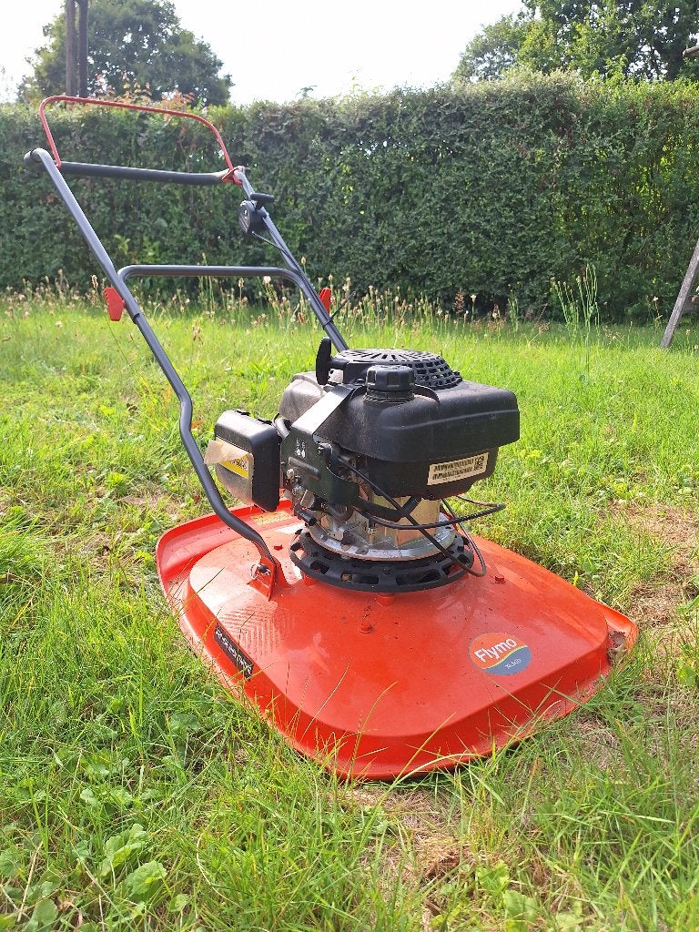 Flymo GX 560 Benzine Zweefmaaier – Krachtige Mulchmaaier, Ophalen, Gebruikt, Mulchfunctie, Flymo