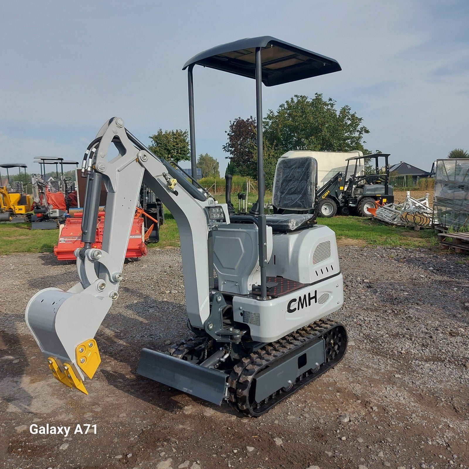 minigraver 800kg zwengiek-rubsverstelling!, Enlèvement, Excavatrice