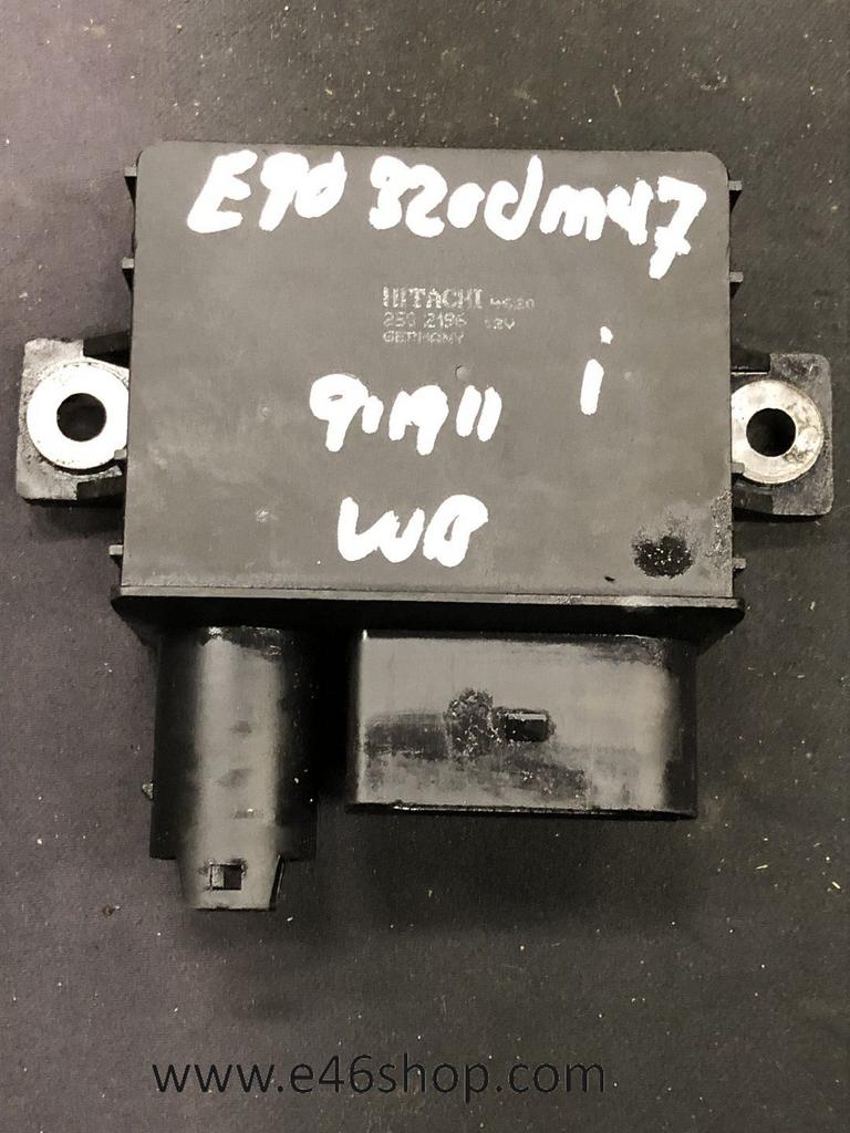 VOORGLOEI RELAIS BMW E90 320D 2005 M47N2 MOTOR, -, Utilisé, -, Enlèvement ou Envoi