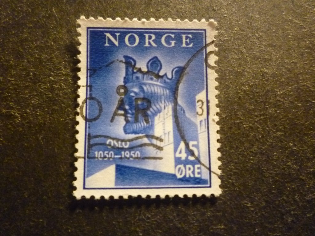 Noorwegen/Norvège 1950 Mi 350(o) Gestempeld/Oblitéré, Postzegels en Munten, Postzegels | Europa | Scandinavië, Verzenden, Noorwegen