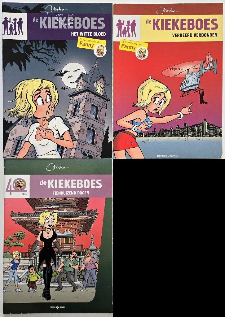 Strips - Kiekeboe - lot 30 albums, Ophalen of Verzenden