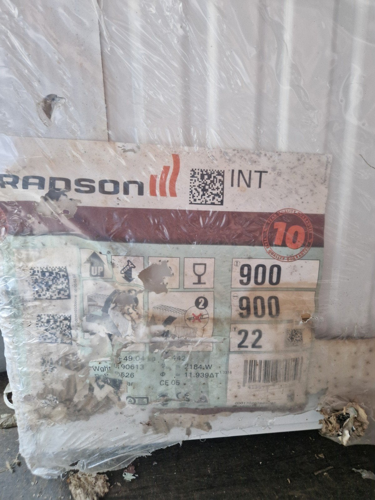 Radiateur Radson neuf 2.1 Kw 90x90x22, Enlèvement, Radiateur