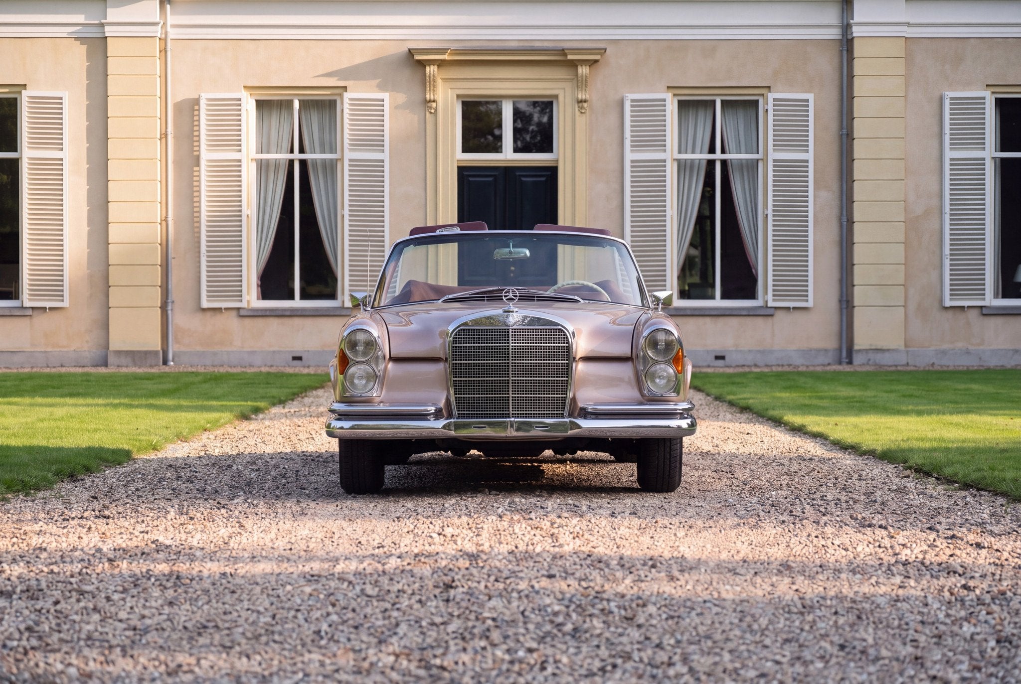 Mercedes-Benz S-Klasse 220 SE W111 Cabriolet (bj 1963), Auto's, 100 kW, 4 zetels, Gebruikt, 136 pk