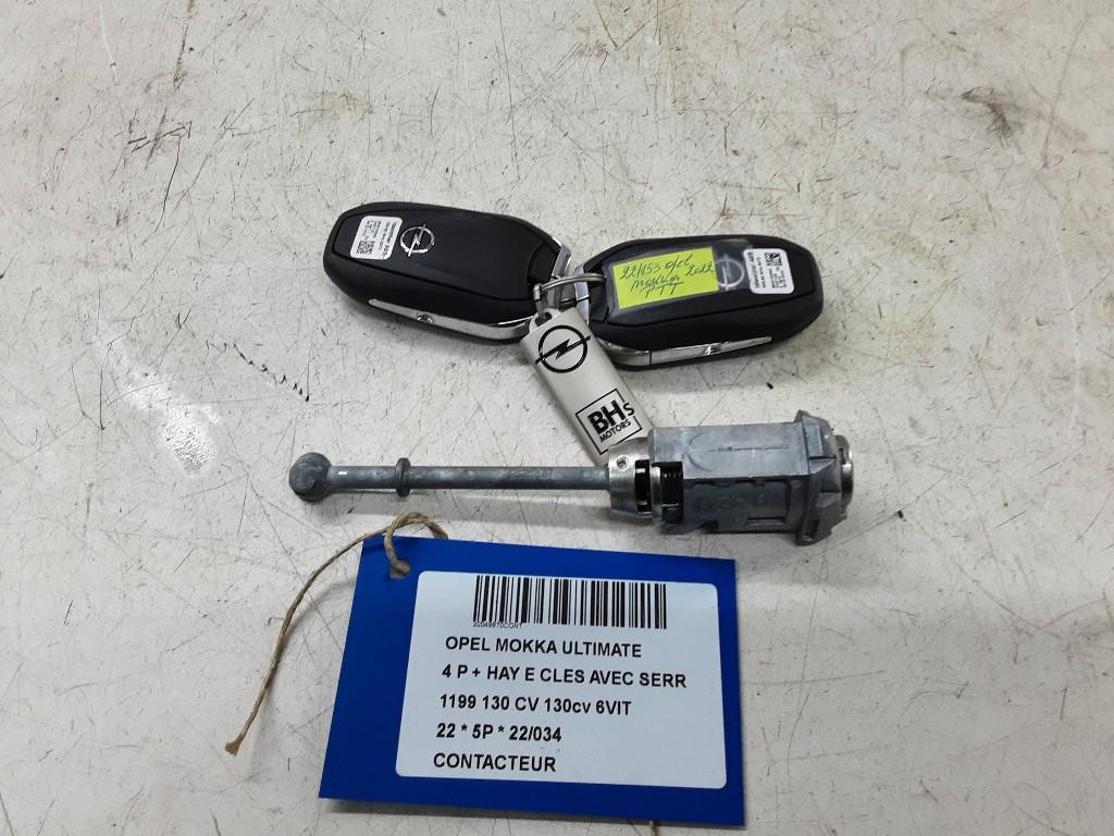 NEIMAN / COMMUTATEUR D ALLUMAGE Opel Mokka (01-2020/-), Utilisé, Opel