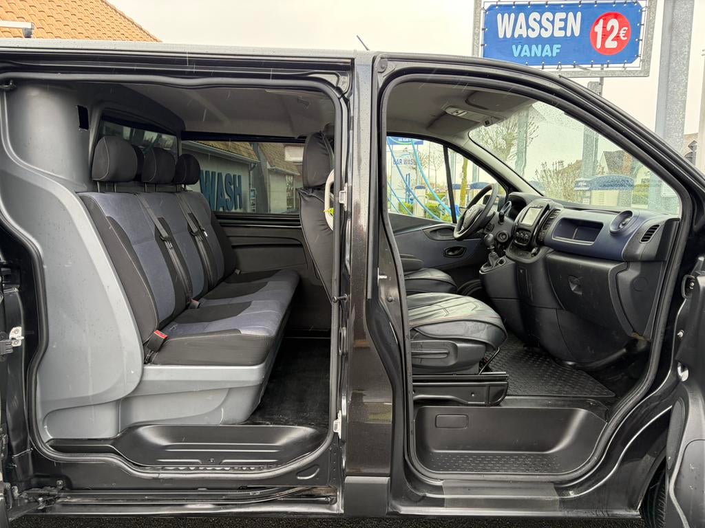 Opel Vivaro Dble Cabine*L2*1.6DCI*Airco*GPS*CruiseCo*1e eig., Voorwielaandrijving, Stof, Euro 6, 1600 cc
