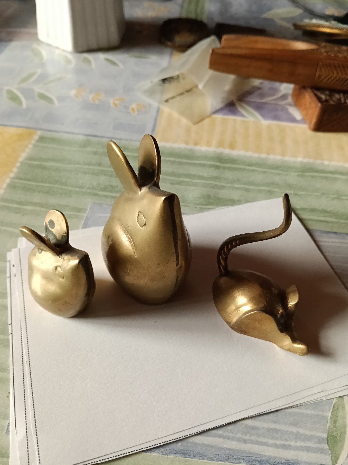 Messing beeldjes, Ophalen of Verzenden