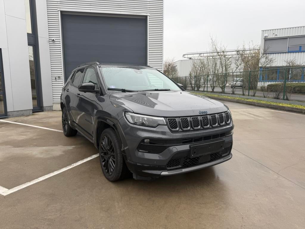Jeep compass full btw wagen  plus btw, Automaat, Parkeersensor, Zwart, Bedrijf