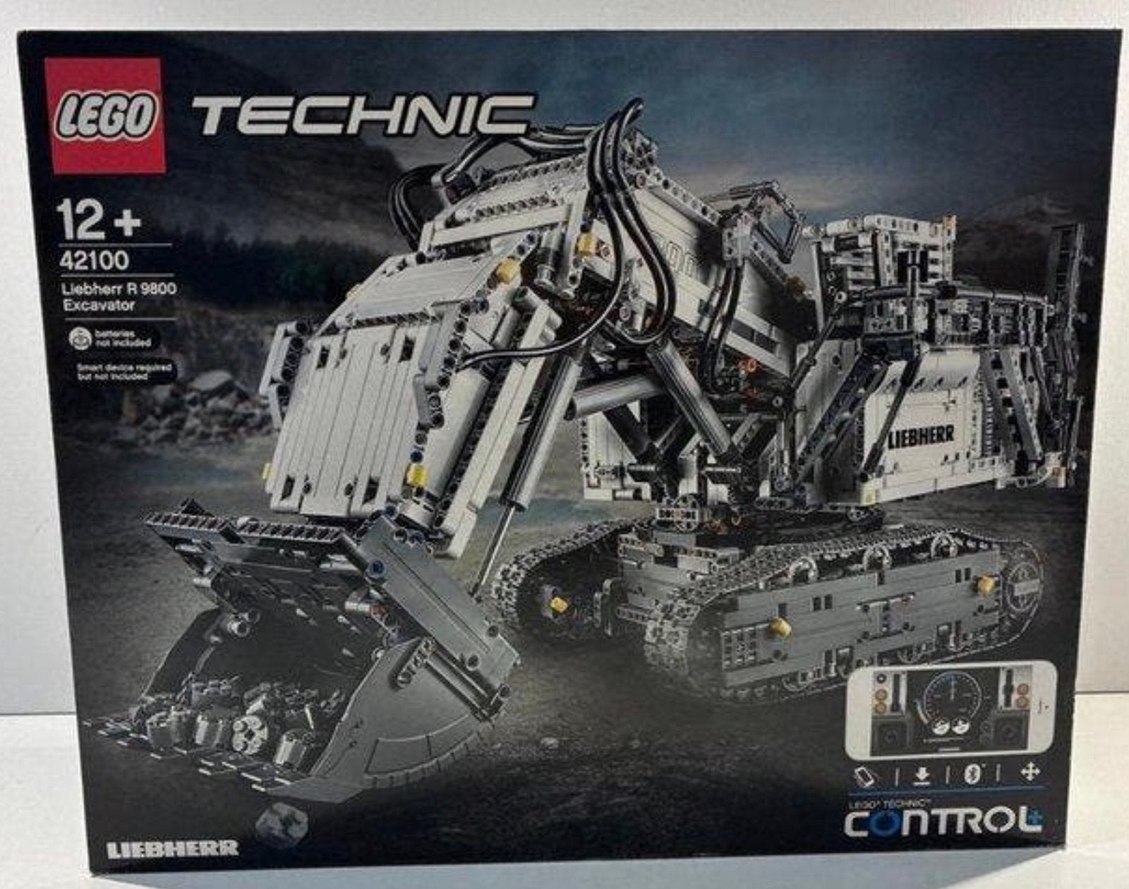 Lego set 42100 - Liebherr excavator, Nieuw, Ophalen of Verzenden, Technic, Complete set