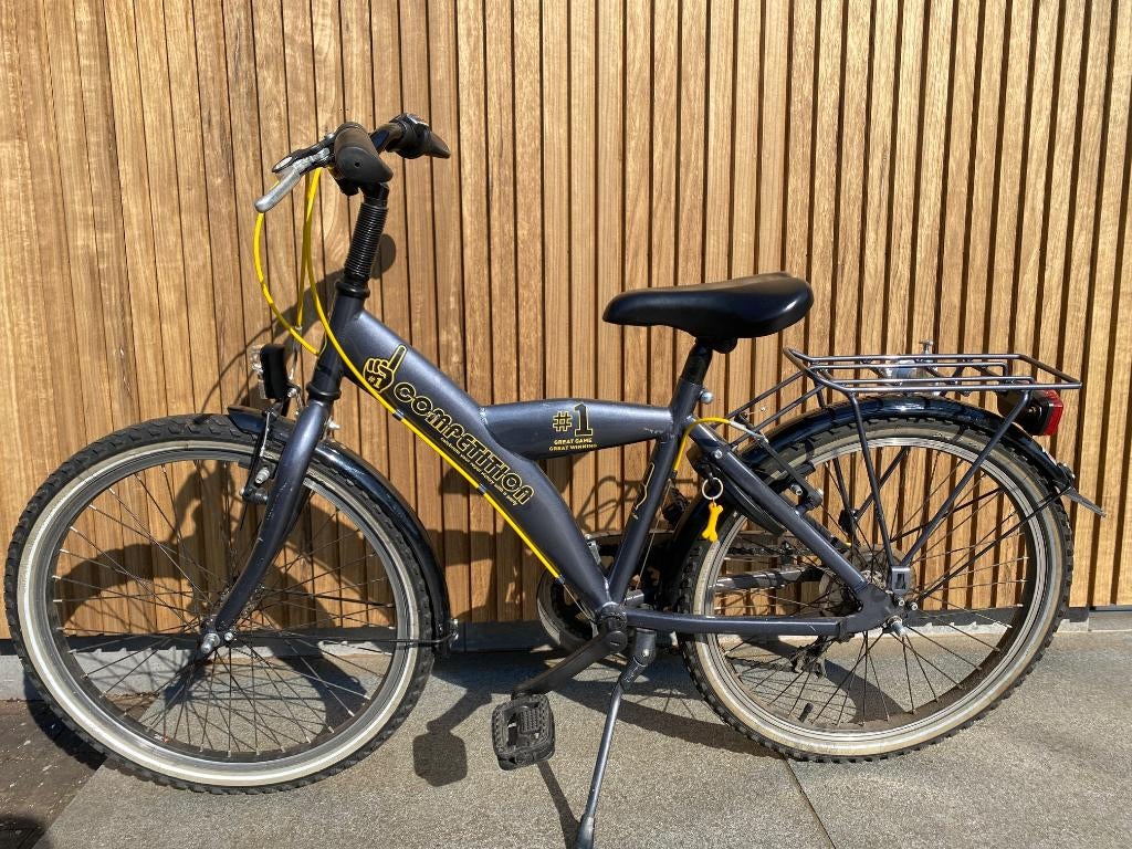 Jongensfiets 22 inch, Vélos & Vélomoteurs, Vélos | Garçons, Enlèvement, Utilisé, 22 pouces, Vitesses