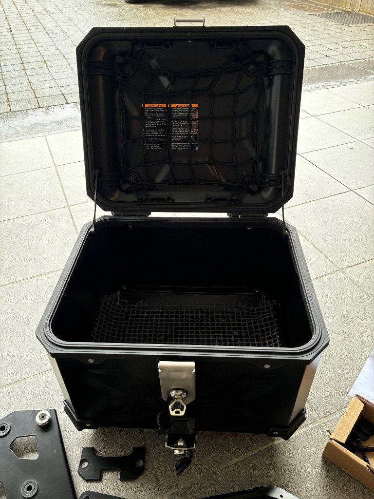 Originele topkoffer Vstrom, Ophalen, Zo goed als nieuw