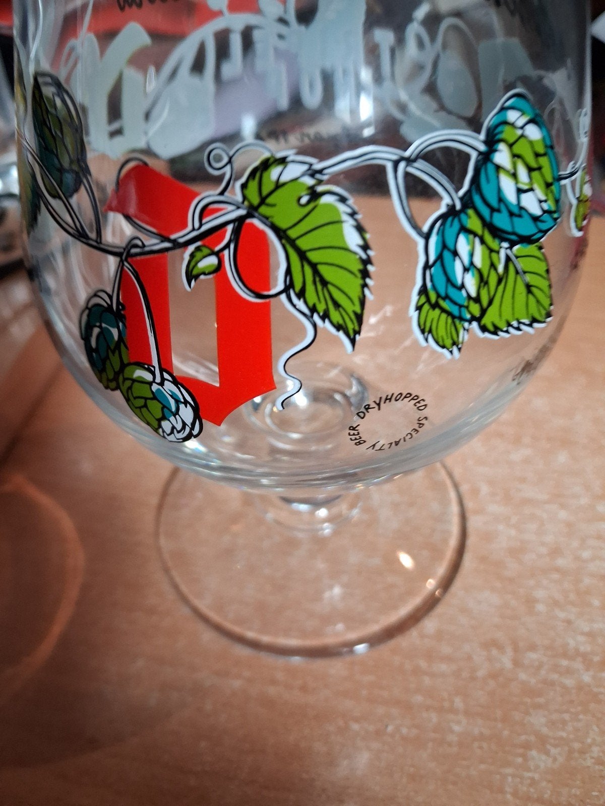 Duvel glas Hop, Verzamelen, Ophalen of Verzenden, Nieuw, Glas of Glazen, Duvel