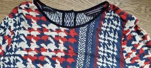 gekleurde blouse / trui Tommy Hilfiger maat Smal of 6, Tommy hilfiger, Meerkleurig, Ophalen of Verzenden, Zo goed als nieuw