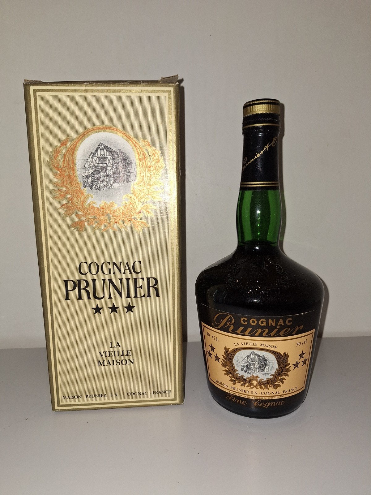 Cognac Prunier 1976, Enlèvement ou Envoi