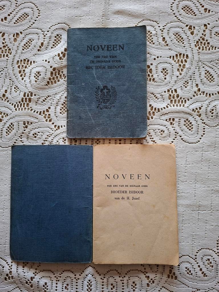 Antieke gebedsboekjes, Novenen, ....., Ophalen
