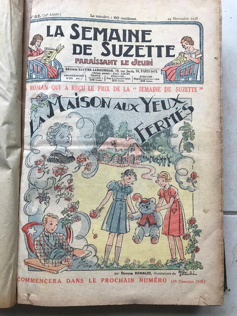 La semaine de Suzette, Livres, Série complète ou Série, Enlèvement ou Envoi, Utilisé
