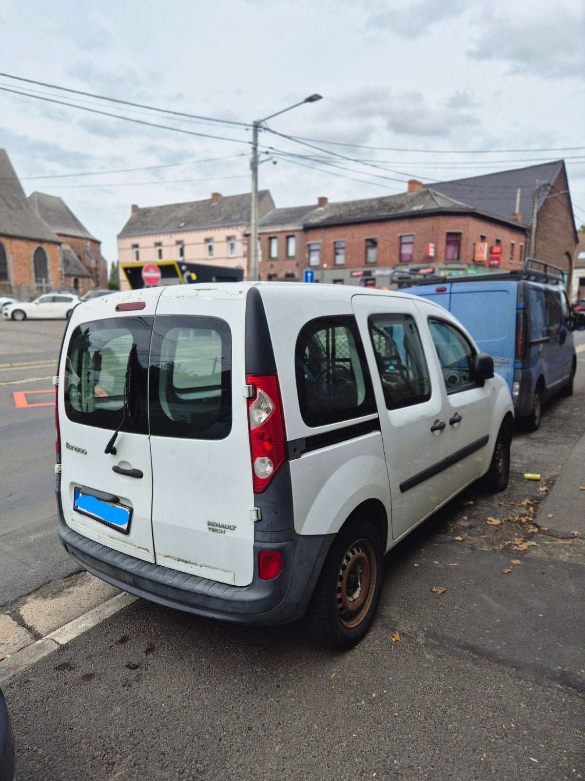 Renault Kangoo bestelwagen, Auto's, Renault, Euro 5, Elektrische ramen, Wit, Particulier