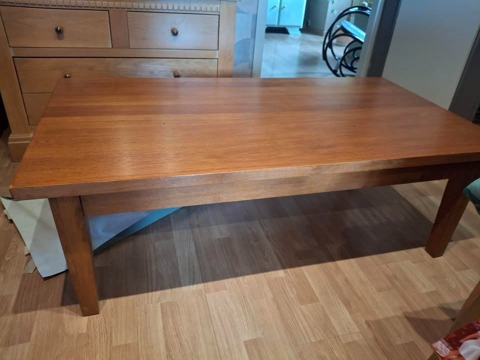 eiken salontafel, Huis en Inrichting, Ophalen