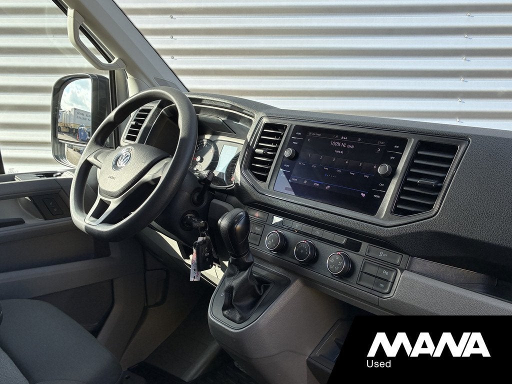 Volkswagen Crafter 35 2.0 TDI L3H3 177pk Automaat Standkache, 177 ch, Argent ou Gris, Entreprise, Noir