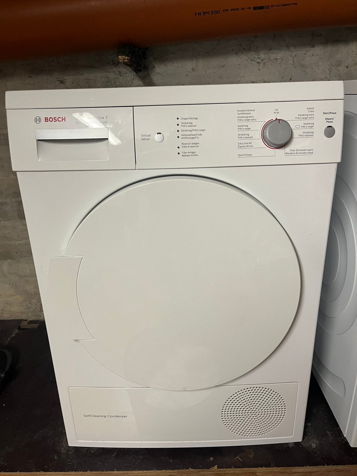 Bosch droogkast WTW84171FG 7kg, Ophalen, Gebruikt, Condens
