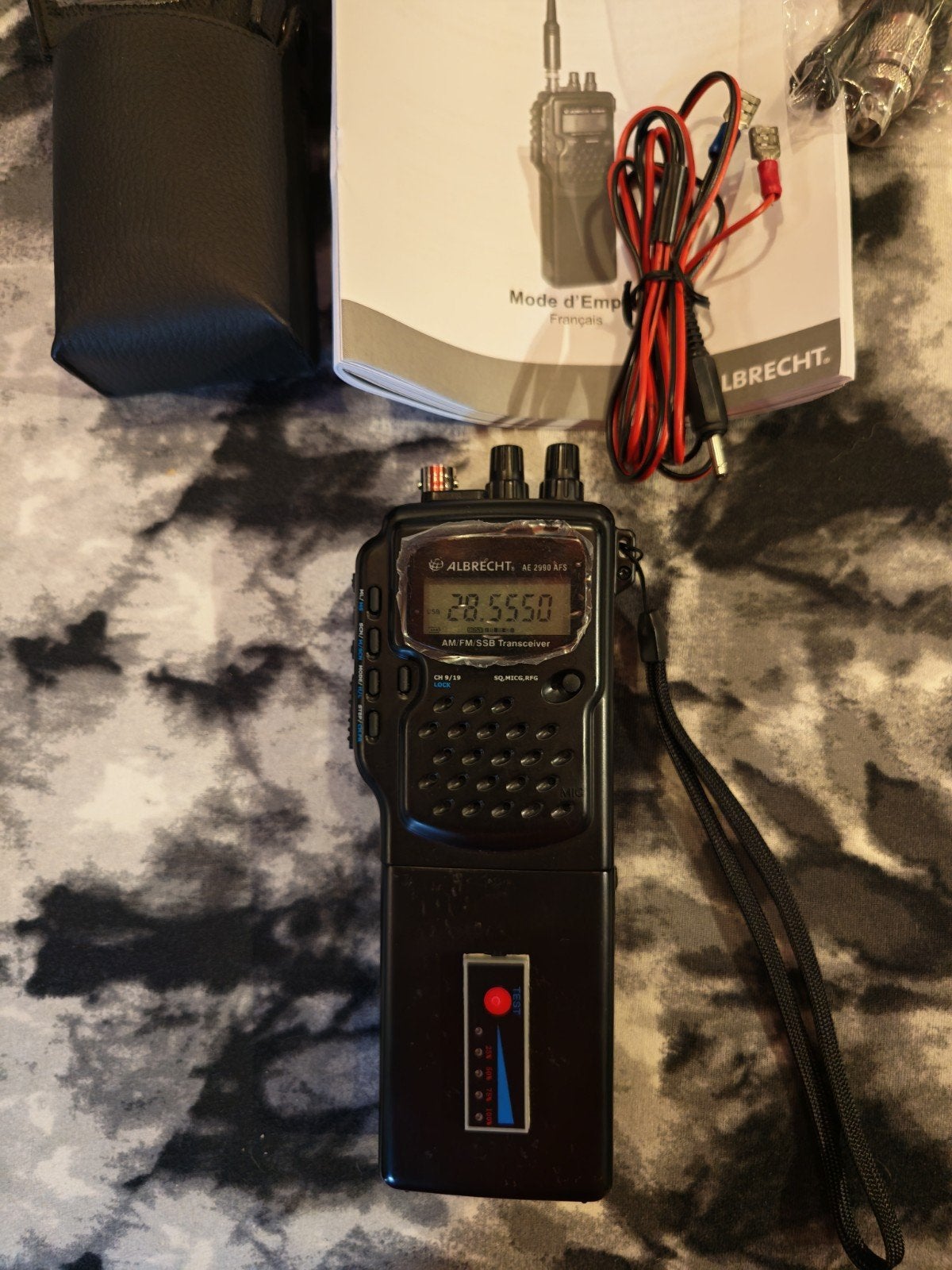 PORTABLE TX/RX ALBRECHT AE-2990 AFS NEUF + accessoires..., Enlèvement ou Envoi, Émetteur