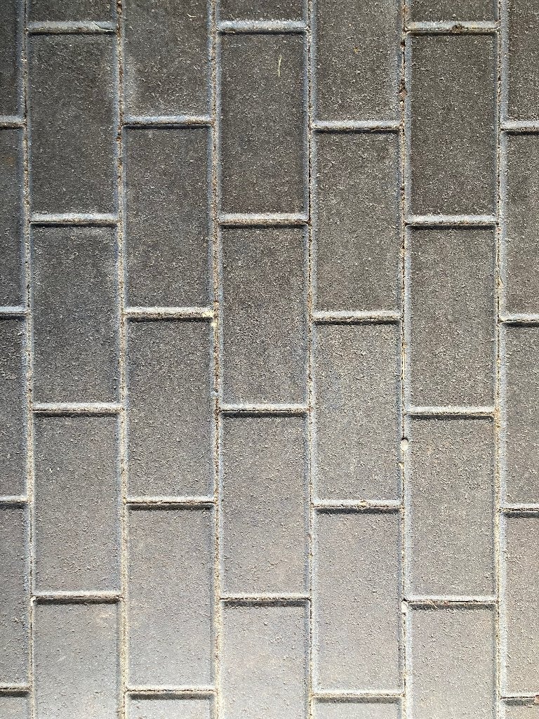 Grijze betonklinkers 10,8 m2 (21,5 x 10x,5 x 7 cm), Ophalen, Gebruikt, Klinkers, 10 m² of meer